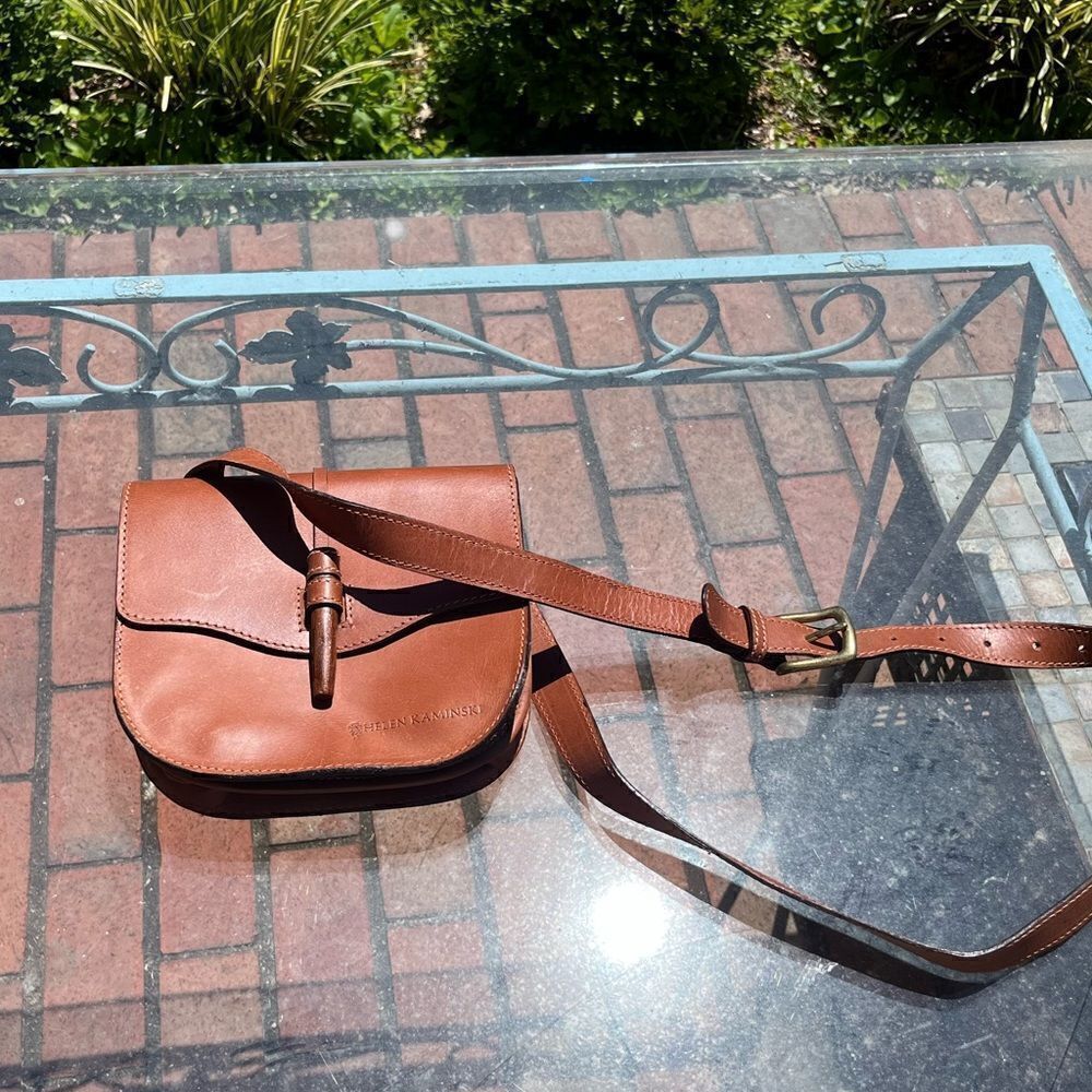 Helen Kaminski Genuine Leather Crossbody Bag